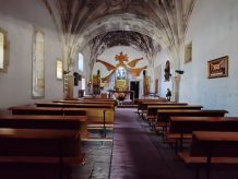 Interior Ermita de la Virgen de la Peña (Villanueva de la Peña)