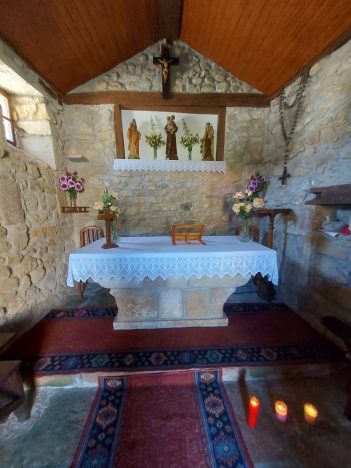 Ermita de San Antonio. Interior (Sierra de Ibio)