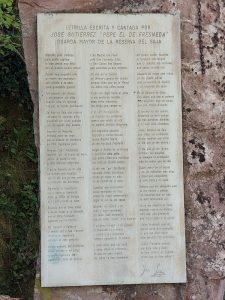 Poema - Estatua Pepe el de Fresneda (Fresneda)