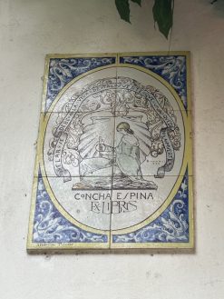 Exlibris de Concha Espina (Mazcuerras)