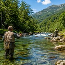 Pesca río Saja